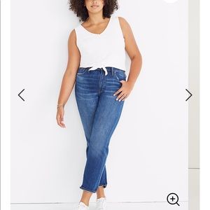 Madewell High-rise Slim Boy Jean